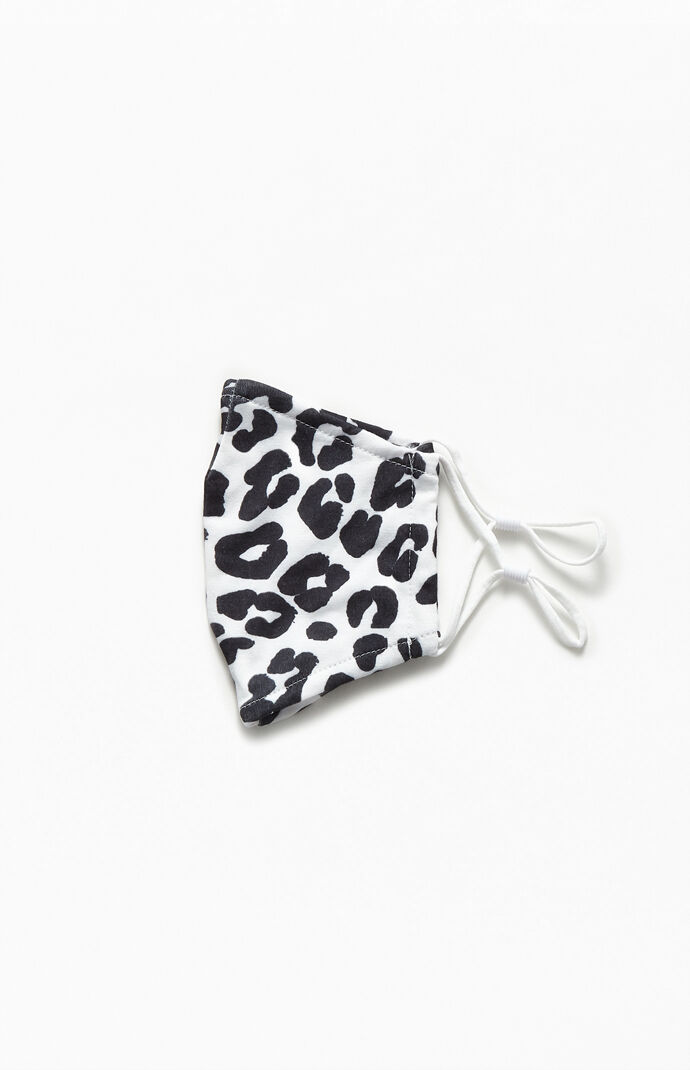 Snow Leopard Face Mask