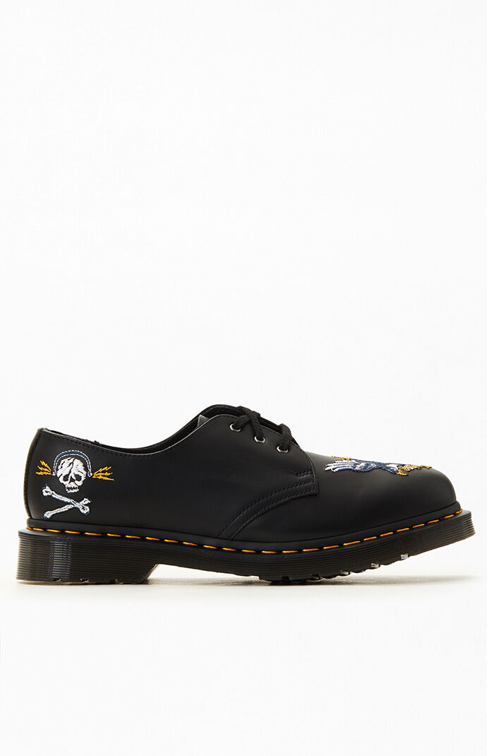 Dr Martens 1461 Souvenir Embroidered Leather Shoes PacSun