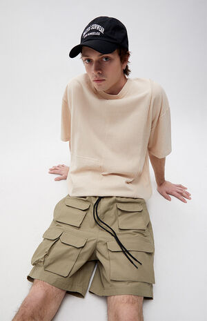 Nylon Front Pocket Shorts image number 3