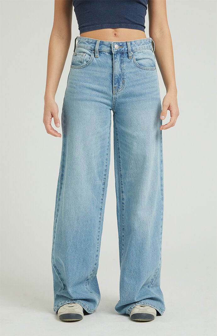 Baggy high waisted jeans discount