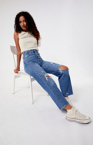 Ribcage Straight Ankle Jeans image number 1