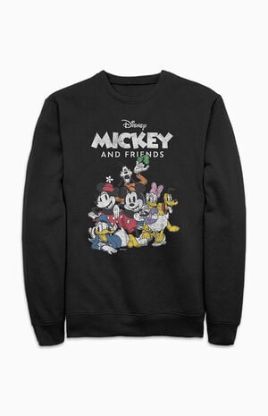 Disney Mickey Mouse Graphic Crewneck Sweatshirt