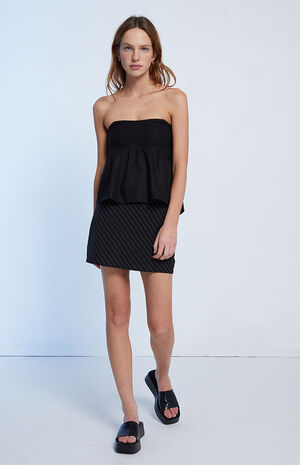 Strapless Tie Back Tube Top image number 1