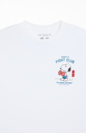 Snoopy's Fight Club T-Shirt image number 3