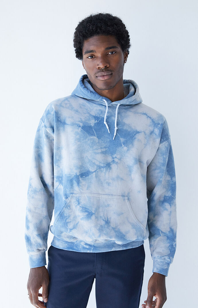 Crystal wash tie dye hoodie best sale