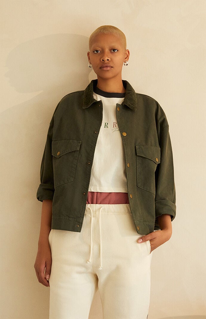 Green work deals jacket