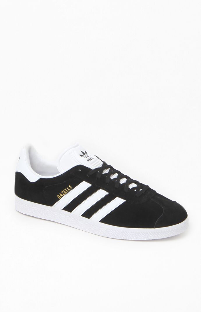adidas Black White Gazelle Shoes PacSun