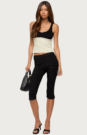Clarinda Contrast Tank Top image number 5