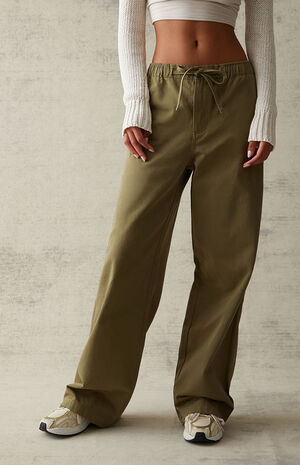 Soft Twill Pull-On Pants image number 1