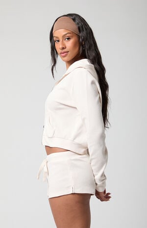 Active Aspen Waffle Knit Zip Up Hoodie image number 3