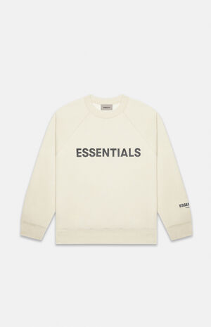 cream crewneck sweater