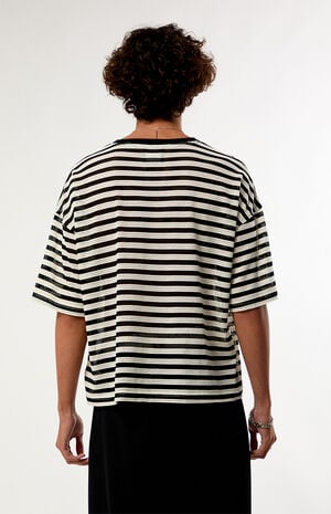 Striped Mesh Football Jersey image number 4