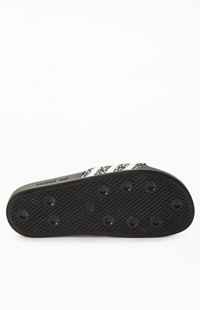 Women's Black Adilette Slide Sandals