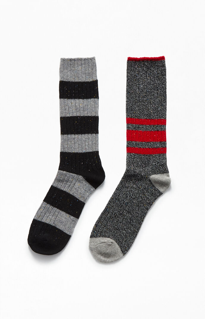 Two-Pack Flag Boot Socks