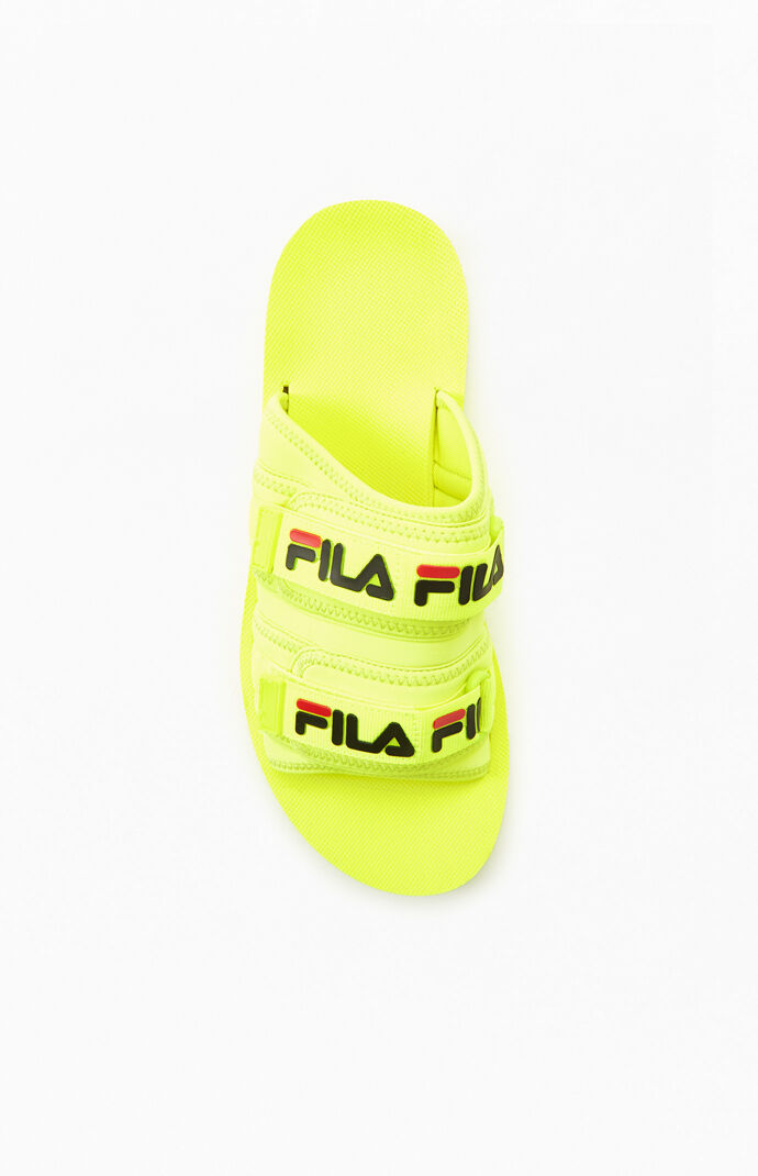 Neon Utility Slide Sandals
