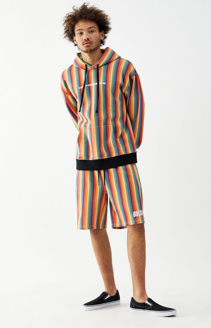 x FriendsWithYou Striped Hoodie
