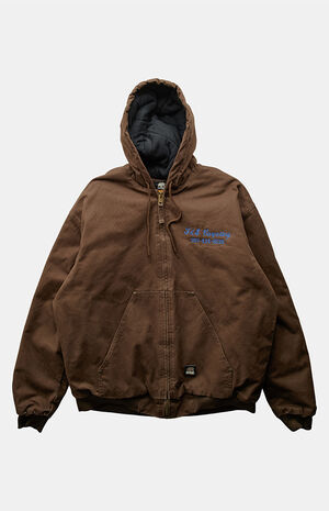 2000s Work Brown Jacket image number 1