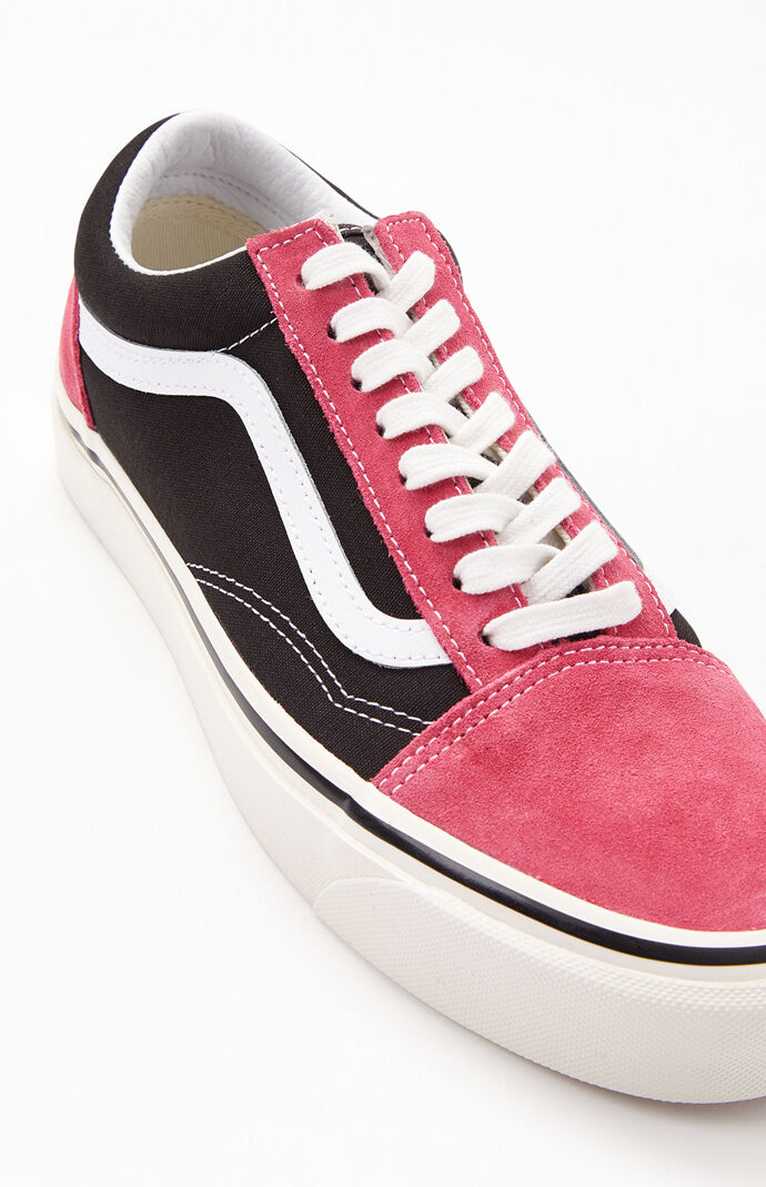 vans old skool black pink