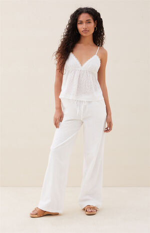 Eyelet Pants image number 2