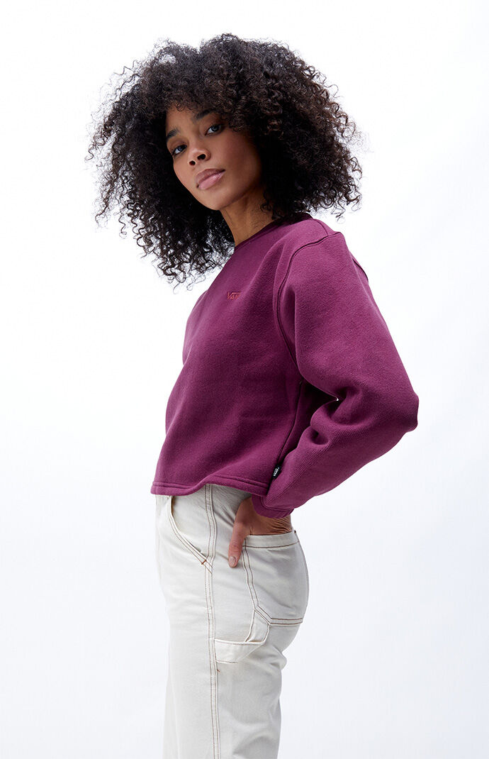 vans dorothy fleece sweatshirt