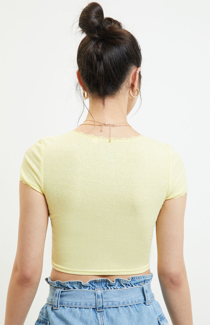 Rachel Lace Trim T-Shirt