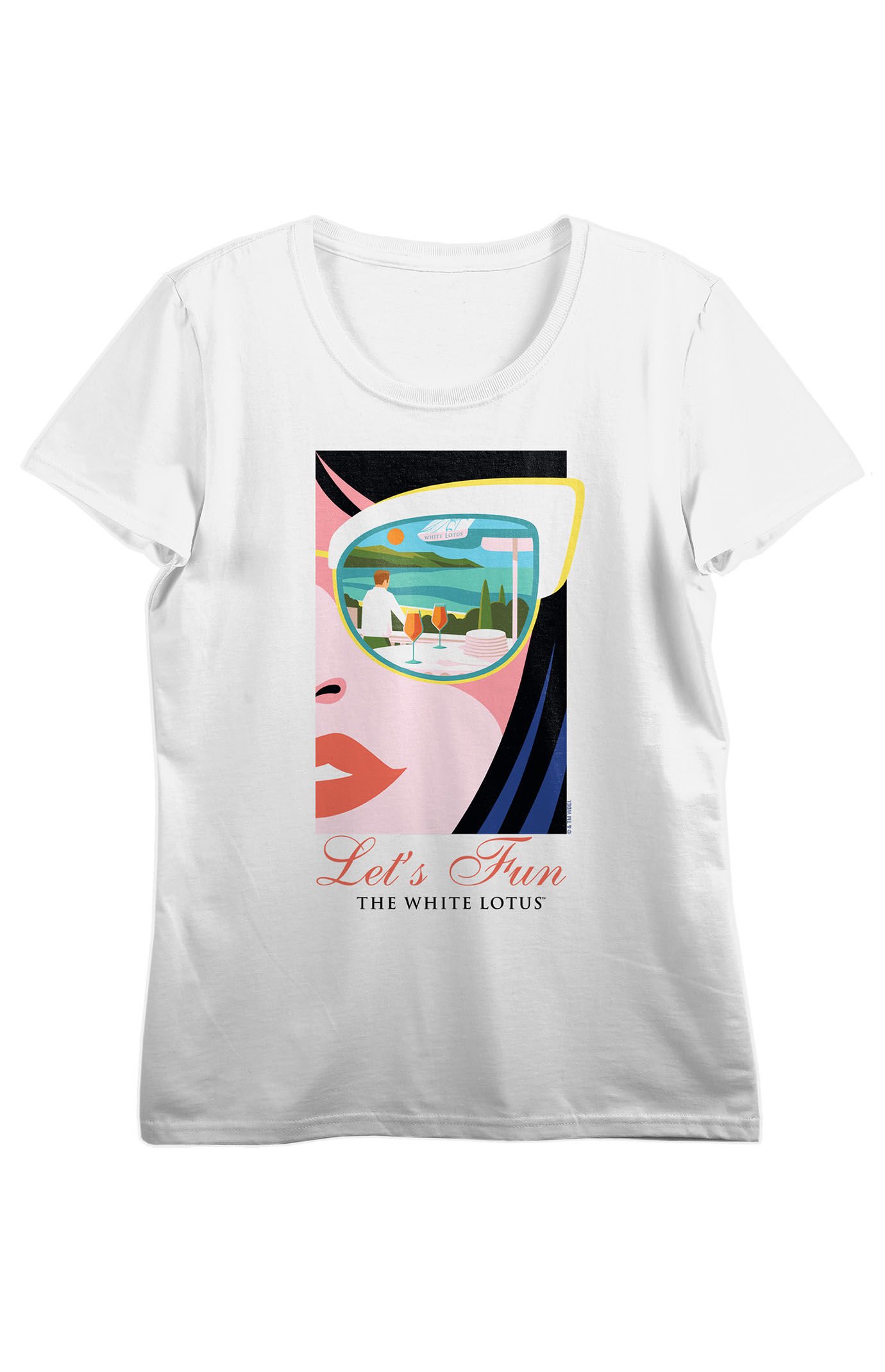 White Lotus Half Face T-Shirt | PacSun