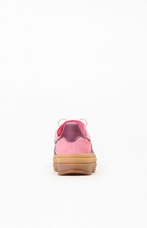 Women's Pink Gazelle Bold Sneakers image number 3