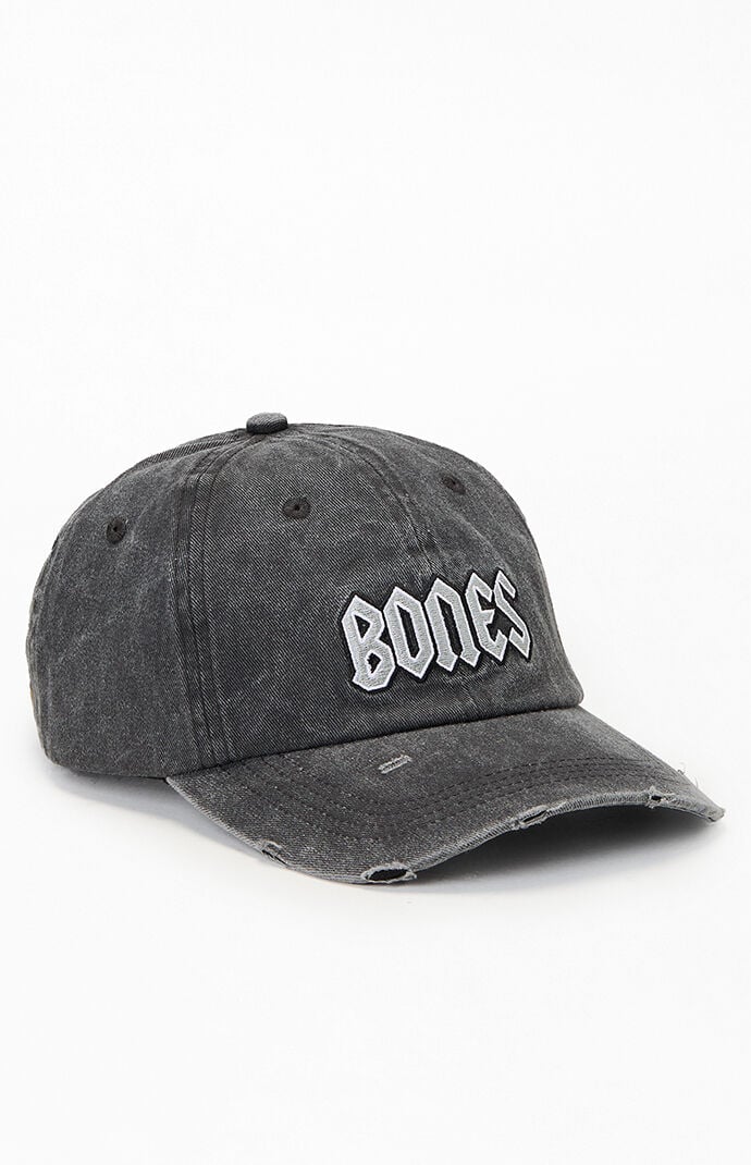 Billy Bones Club Squealer Washed Black Dad Cap