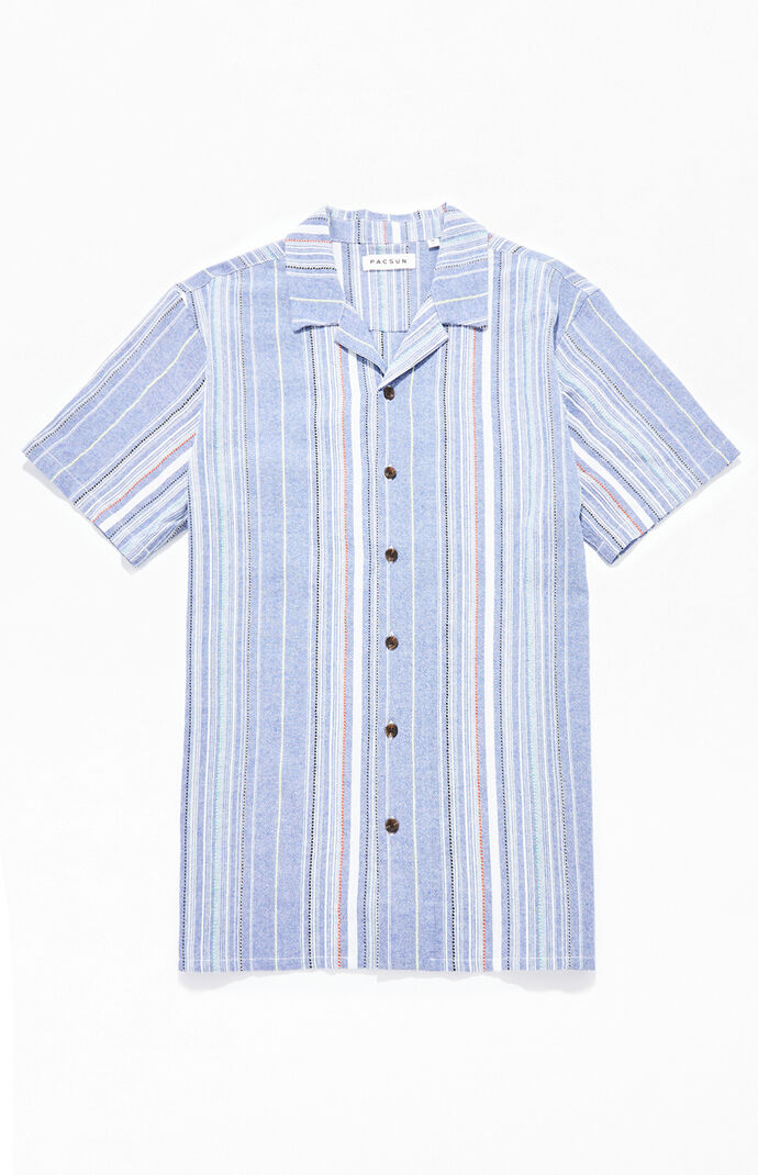 Striped Essan Camp Shirt