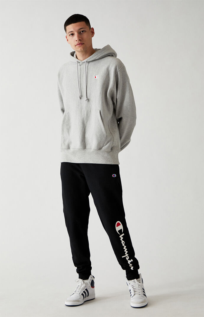 Mini C Reverse Weave Pullover Hoodie