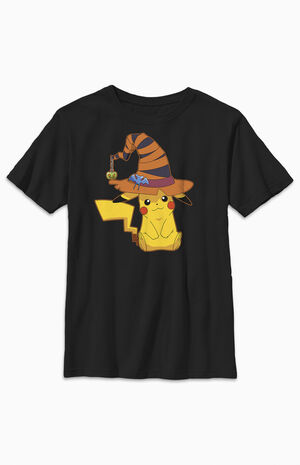 Kids Pokemon Pikachu Witch T-Shirt image number 1