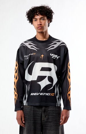 Revenge Long Sleeve Mesh Jersey image number 3
