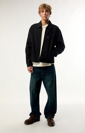 Black Canvas Work Jacket image number 5