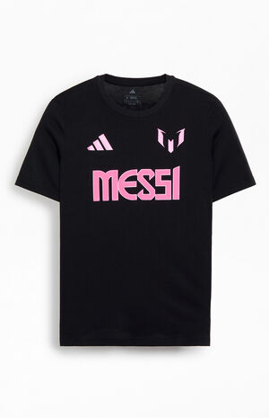 Messi 10 Black T-Shirt