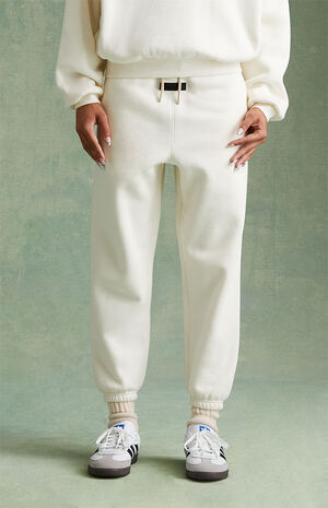 Essentials Cloud Dancer Sweatpants image number 2