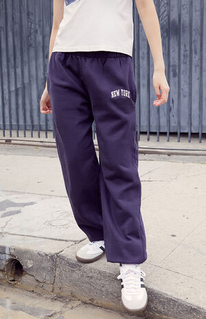Blue New York Sweatpants image number 1