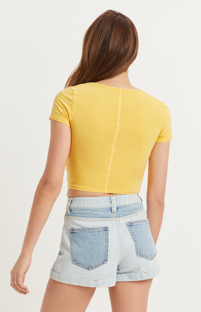 Washed Scoop T-Shirt