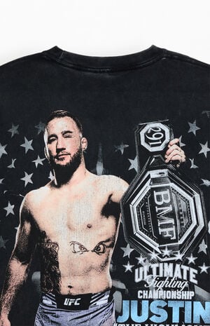 Justin Gaethje Hour Oversized T-Shirt image number 4
