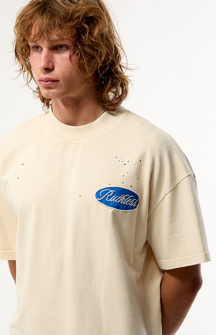 Pacsun Ruthless Patch Heavyweight Cropped T-Shirt