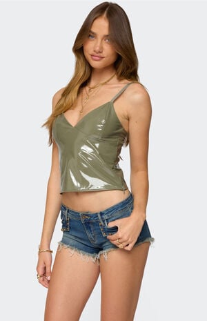 Carmie Vinyl Tank Top image number 3