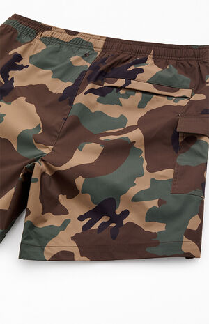 Camo Cargo 6.5" Swim Trunks image number 4