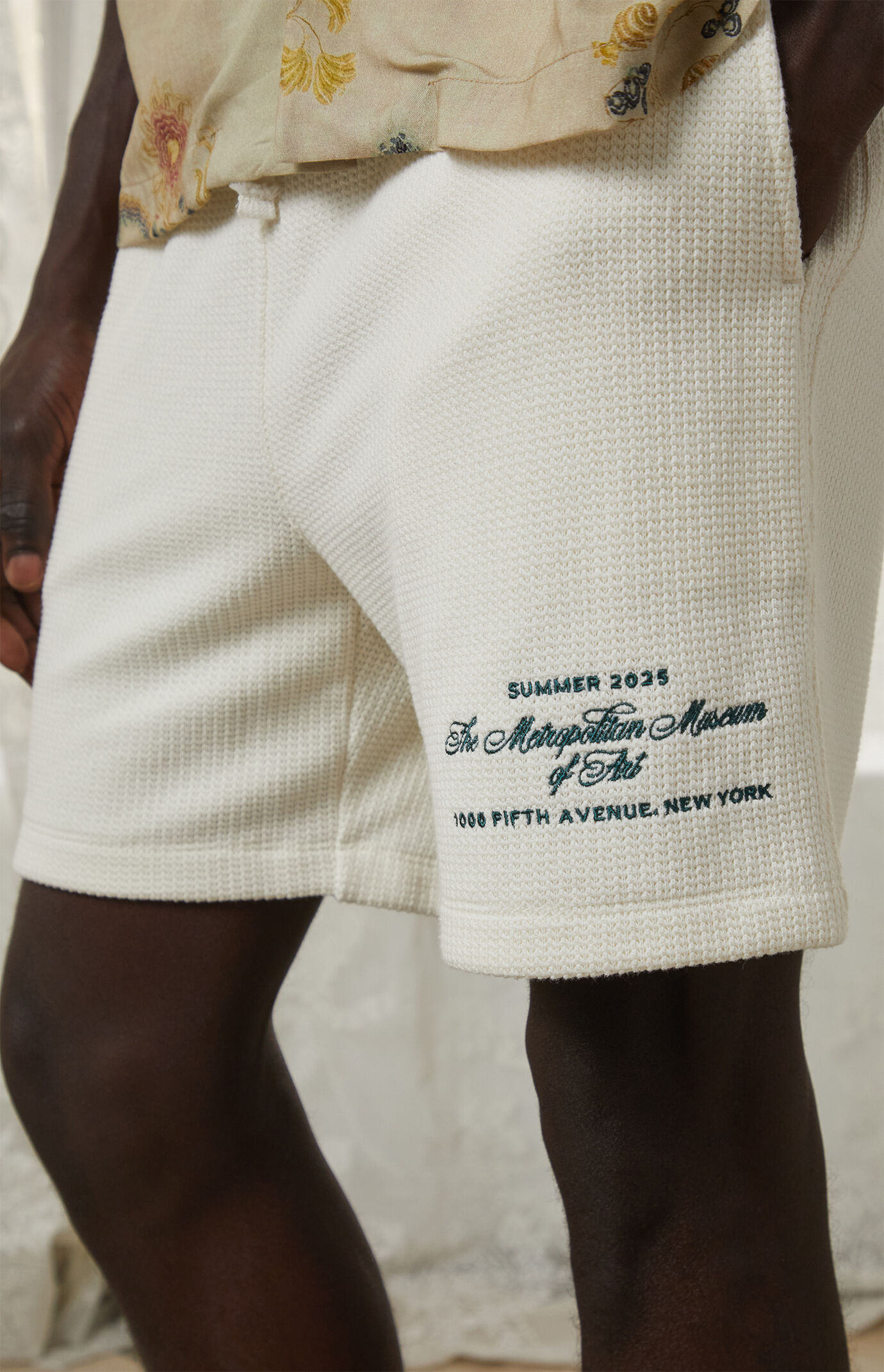The Met x Pacsun Waffle Knit Shorts | Pacsun