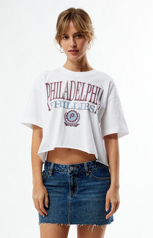Philadelphia Phillies Cropped T-Shirt image number 1