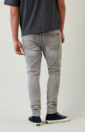 Bryce Stacked Skinny Jeans Stretch Gray image number 3
