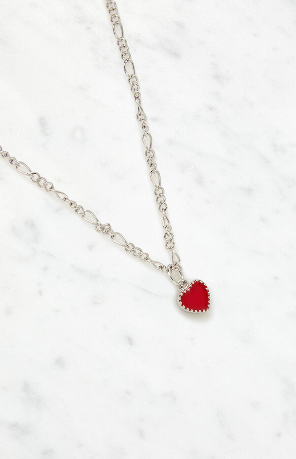 Heart Pendant Necklace – Brandy Melville