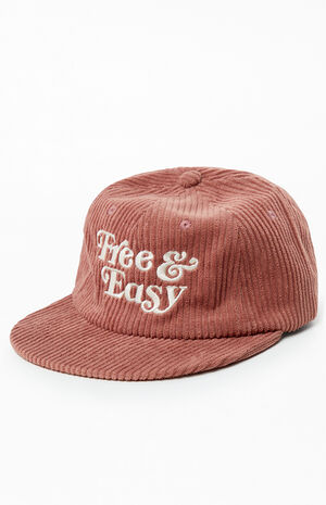Mauve Fat Corduroy Hat image number 3