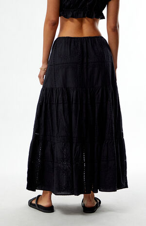 Midi Pull On Skirt image number 4