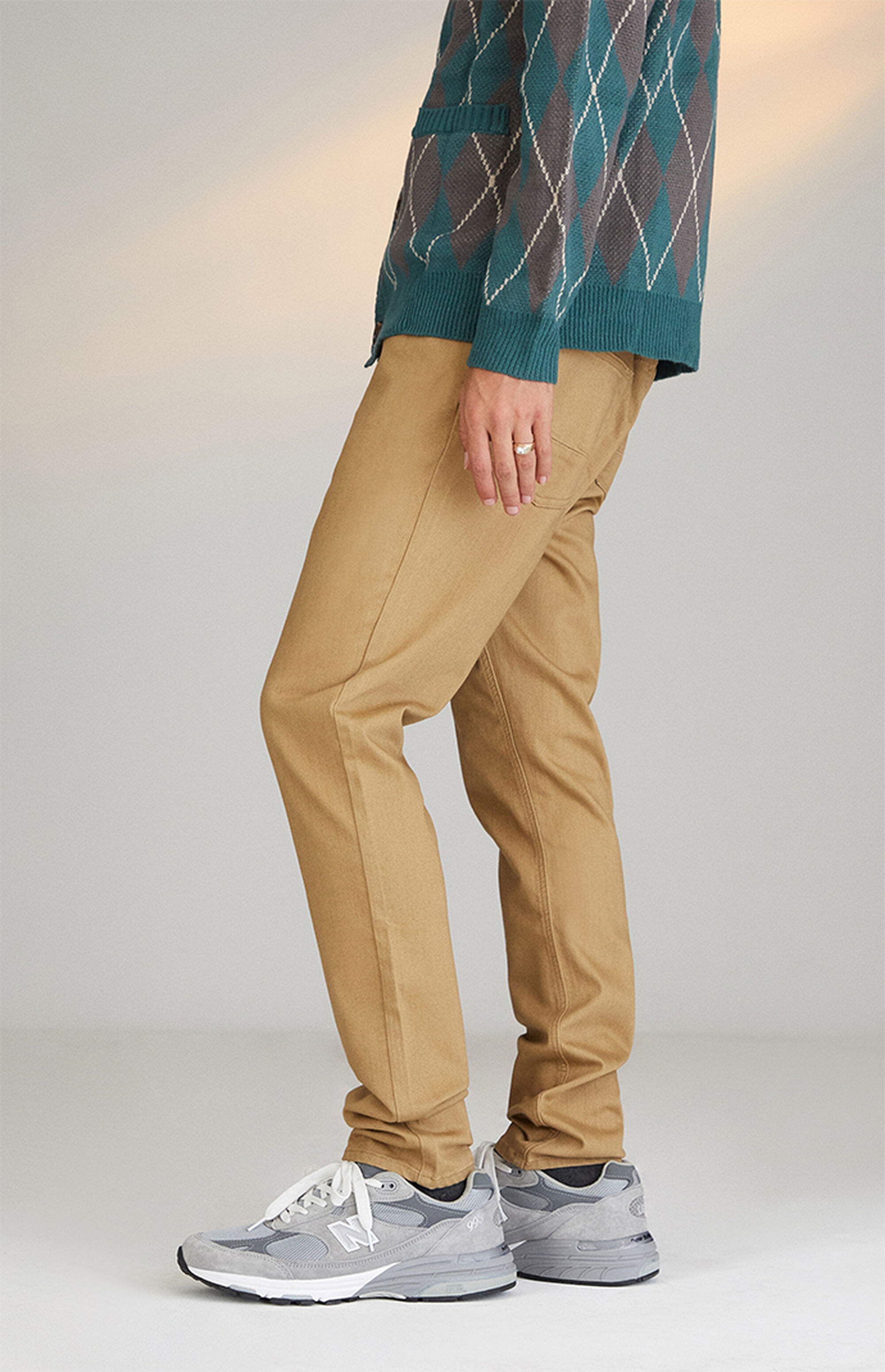 PacSun Khaki Stacked Skinny Jeans PacSun