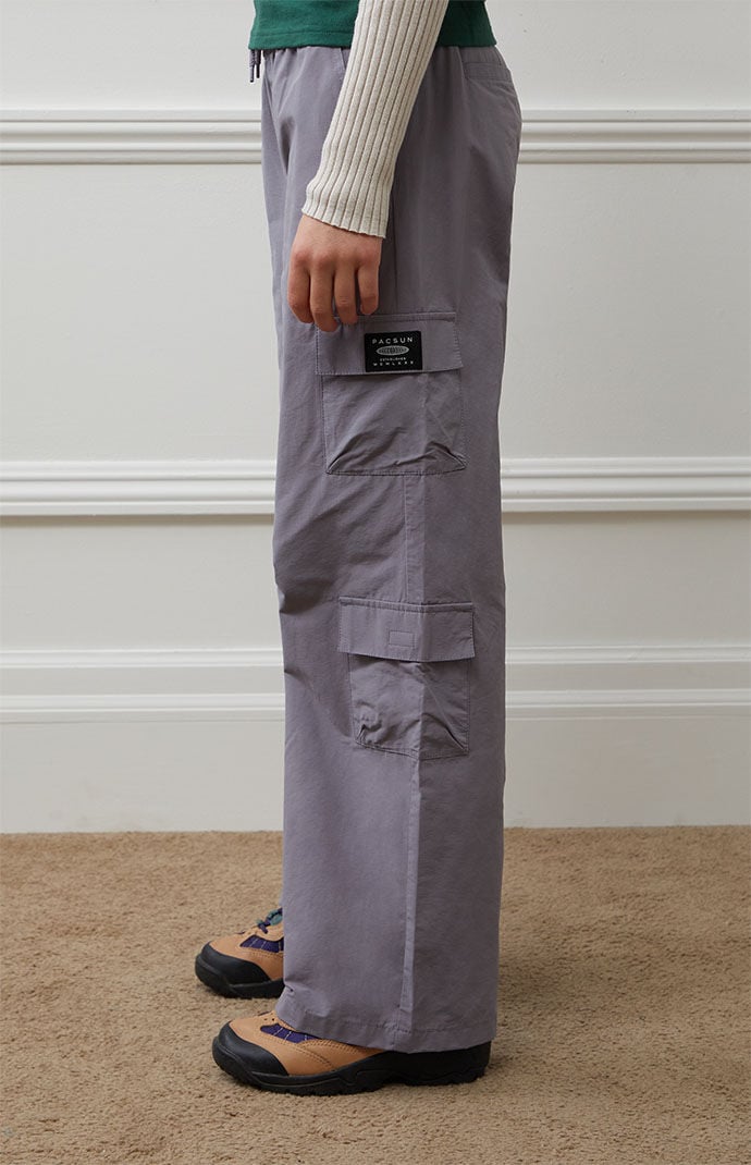 Silver baggy pants discount