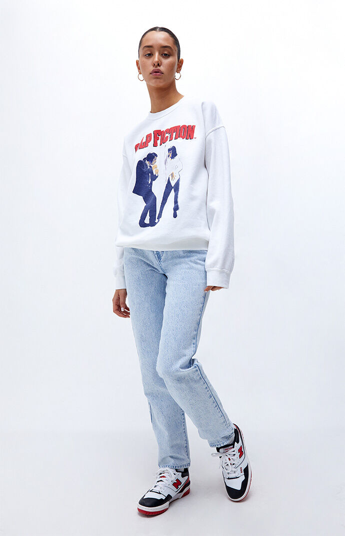 Junk Food Pulp Fiction Crew Neck Sweatshirt PacSun